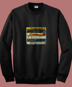 Wu Tang Clan Hip Hop Cassette Tape 80s Sweatshirt Wu Tang Clan Hip Hop Cassette Tape 80s Sweatshirt