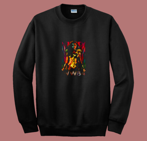 Ww 84 Golden Warrior Wonder Woman 80s Sweatshirt