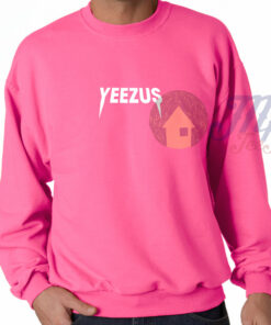 Yeezus Kanye West Symbol Pink Sweatshirt Yeezus Kanye West Symbol Pink Sweatshirt