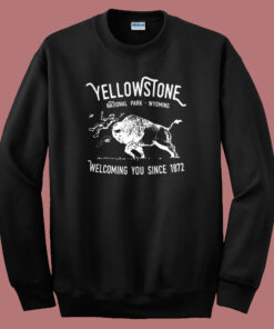 Yellowstone National Park Wyoming Sweatshirt Yellowstone National Park Wyoming Sweatshirt