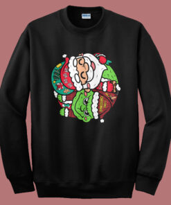 Yin And Yang Xmas Sweatshirt Yin And Yang Xmas Sweatshirt