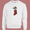 Yoda Nice Christmas Stocking Sweatshirt