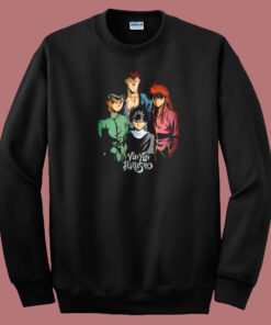 Yu Yu Hakusho Anime 80s Sweatshirt Yu Yu Hakusho Anime 80s Sweatshirt