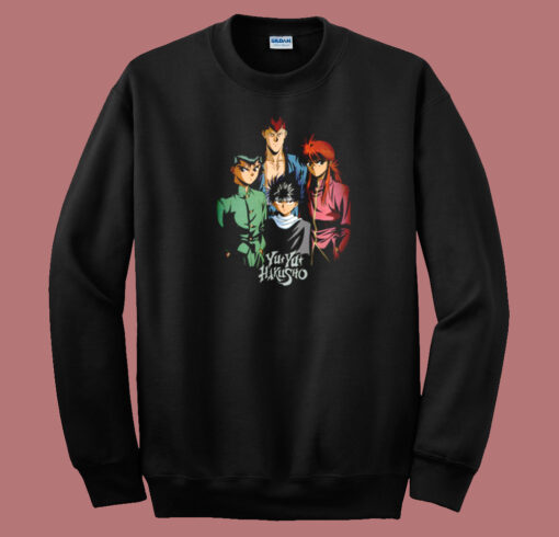 Yu Yu Hakusho Anime 80s Sweatshirt