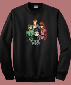 Yu Yu Hakusho Anime 80s Sweatshirt Yu Yu Hakusho Anime 80s Sweatshirt