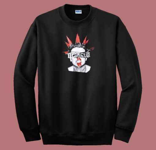 Yungblud Strawberry Lipstick 80s Sweatshirt