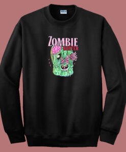Zombie Hunter Halloween Sweatshirt Zombie Hunter Halloween Sweatshirt