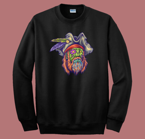 Zombie Pirate Monster Sweatshirt