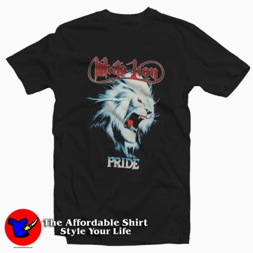 1988 White Lion Rock N Roar Tour T-shirt On Sale