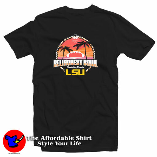 2024 Reliaquest Bowl LSU Tigers T-Shirt