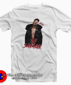 21 SAVAGE Classic T-Shirt Hip Hop Collection 21 SAVAGE Classic T-Shirt Hip Hop Collection