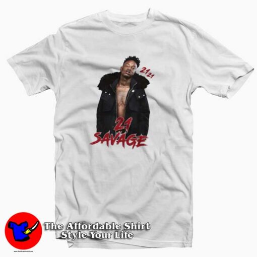 21 SAVAGE Classic T-Shirt Hip Hop Collection