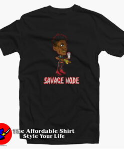 21 Savage Album Vintage Savage Mode Unisex T-shirt On Sale 21 Savage Album Vintage Savage Mode Unisex T-shirt On Sale