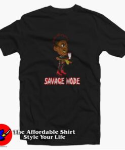 21 Savage Album Vintage Savage Mode Unisex T-shirt On Sale 21 Savage Album Vintage Savage Mode Unisex T-shirt On Sale
