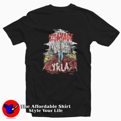 21 Savage Jason YRLA VIntage Unisex T-shirt On Sale