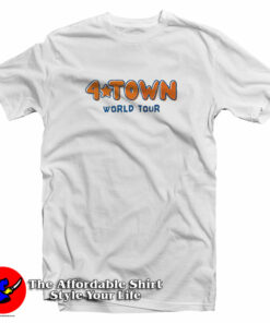 4town Merch World Tour T-Shirt 4town Merch World Tour T-Shirt