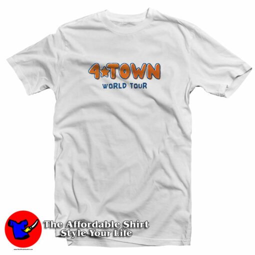 4town Merch World Tour T-Shirt