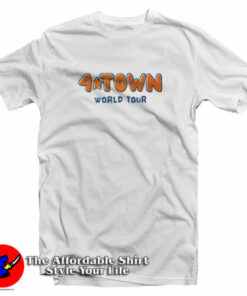 4town Merch World Tour T-Shirt 4town Merch World Tour T-Shirt