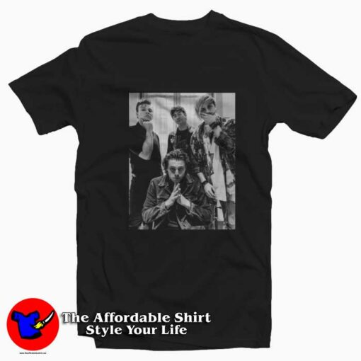 5 Seconds Of Summer Group Photo T-Shirt On Sale