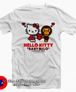 A Bathing Ape Baby Milo x Hello Kitty T-shirt On Sale A Bathing Ape Baby Milo x Hello Kitty T-shirt On Sale