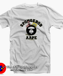 A Bathing Ape Spongebob and Patrick Unisex T-shirt On Sale A Bathing Ape Spongebob and Patrick Unisex T-shirt On Sale