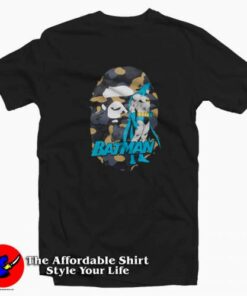 A Bathing Ape x DC Batman Head Unisex T-shirt On Sale A Bathing Ape x DC Batman Head Unisex T-shirt On Sale