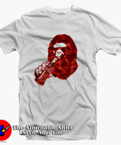 A Bathing Big Head Ape Coca Cola Unisex T-shirt On Sale A Bathing Big Head Ape Coca Cola Unisex T-shirt On Sale