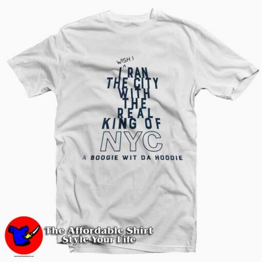 A Boogie Wit Da Hoodie The NYC Me vs Myself T-Shirt On Sale