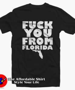 A Day To Remember Fuck You From Florida Graphic T-Shirt On Sale A Day To Remember Fuck You From Florida Graphic T-Shirt On Sale