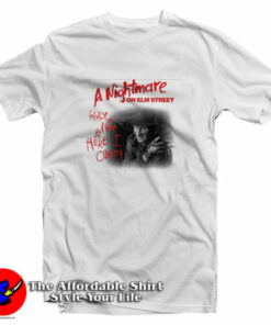 A Nightmare On Elm Street Ready Or Not Freddy T-Shirt A Nightmare On Elm Street Ready Or Not Freddy T-Shirt
