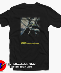 A Space Odyssey 1968 Movie Poster Unisex T-Shirt On Sale
