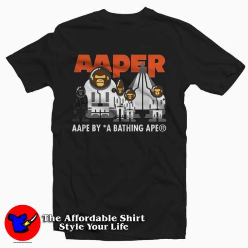 AAPER By A Bathing Ape T-Shirt Cheap Bape Collection