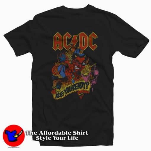 ACDC Are You Ready T Shirt For Men Or Women