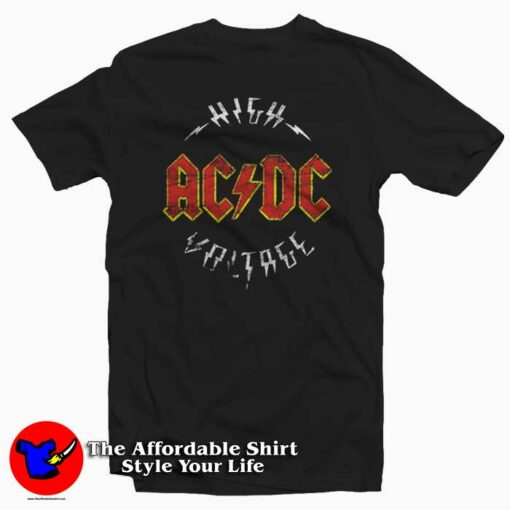 ACDC High Voltage T Shirt For Men Or Women