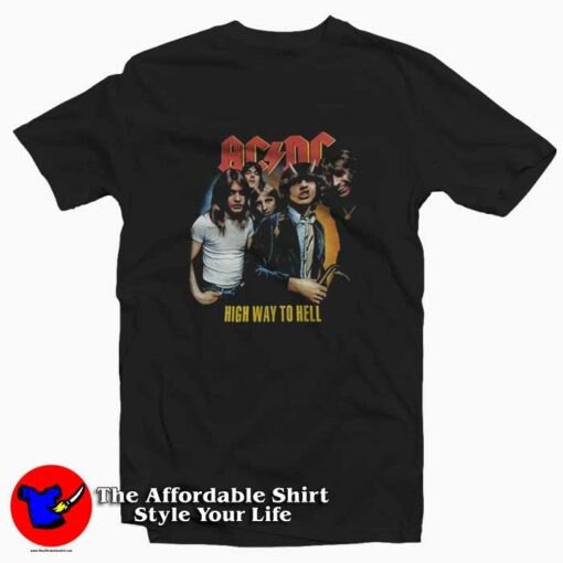 ACDC High Way To The Hell Vintage Unisex T-shirt On Sale