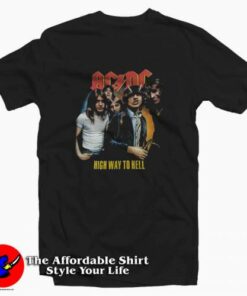 ACDC High Way To The Hell Vintage Unisex T shirt On Sale 2