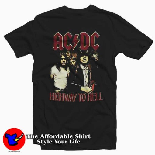 ACDC Highway To Hell T Shirt For Men Or Women