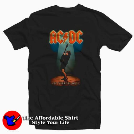 ACDC Let There Be Rock T Shirt For Men Or Women