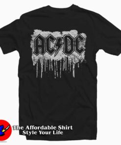 ACDC Special White Flame T Shirt For Men Or Women ACDC Special White Flame T Shirt For Men Or Women
