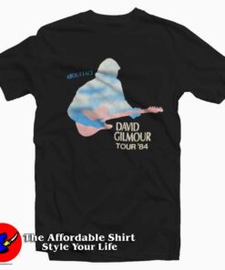 About Face David Gilmour Tour Vintage Graphic T Shirt On Sale 1