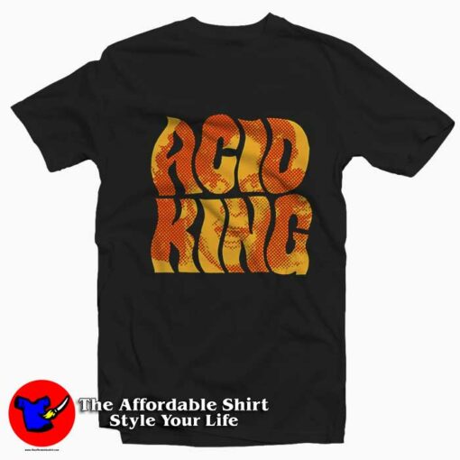 Acid King The Early Years Album Cover Graphic T-Shirt On Sale