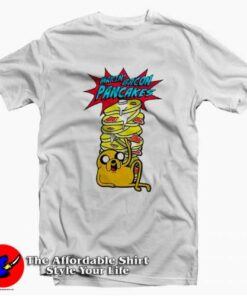 Adventure Time Makin Bacon Pancakes Unisex T-shirt On Sale Adventure Time Makin Bacon Pancakes Unisex T-shirt On Sale
