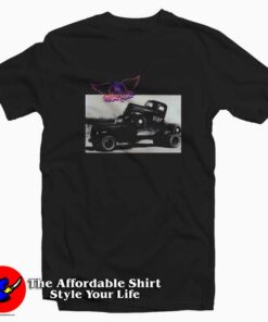 Aerosmith Truck Photo Vintage Graphic Unisex T-shirt On Sale Aerosmith Truck Photo Vintage Graphic Unisex T-shirt On Sale