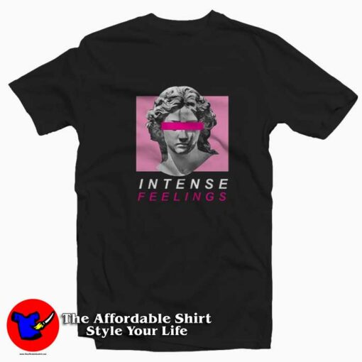 Aesthetic Vaporwave Intense Feelings Unisex T-shirt On Sale