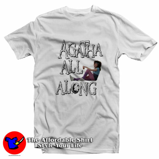 Agatha All Along Cover Album Graphic T-Shirt On Sale