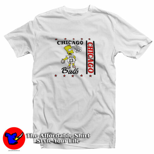 Air Bart Simpson Chicago Bulls T-Shirt