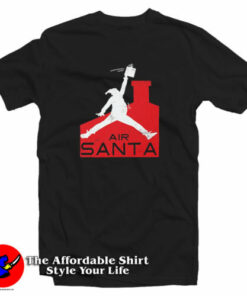 Air Santa Funny Xmas Basketball Parody T-Shirt Air Santa Funny Xmas Basketball Parody T-Shirt