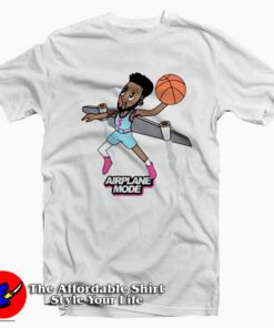 Airplane Mode Derrick Jones Jr Funny T-shirt On Sale Airplane Mode Derrick Jones Jr Funny T-shirt On Sale