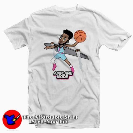 Airplane Mode Derrick Jones Jr Funny T-shirt On Sale