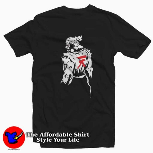 Akuma Street Fighter Video Game Retro Unisex T-shirt On Sale